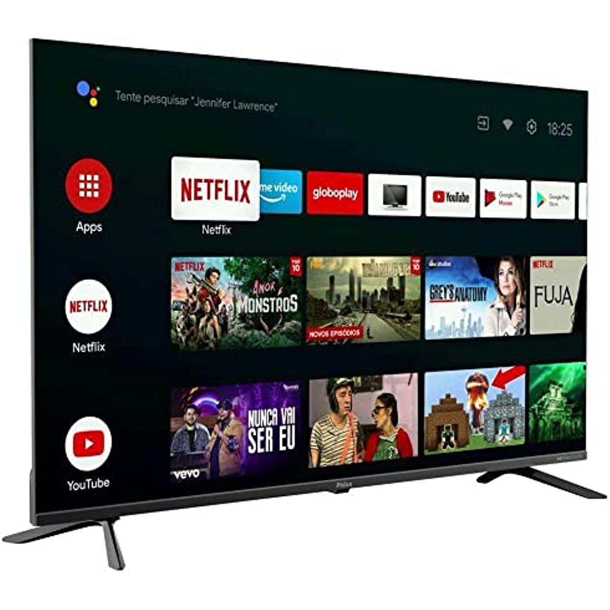 Smart Tv 50" Uhd 4k Philco PTV50G10AG11SK Android Tv - Bivolt