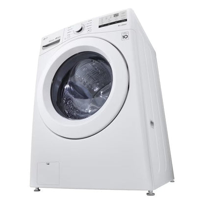 LG 4.5-cu ft High Efficiency Stackable Front-Load Washer (White) ENERGY STAR