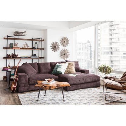 106′′ Wide Reversible Sofa & Chaise