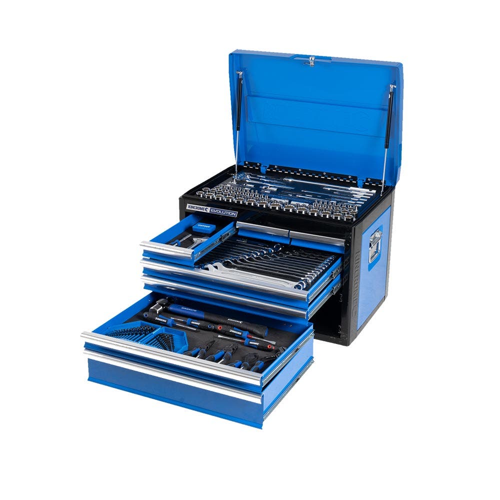 KINCROME Evolution TFL Tool Chest Kit 197 Piece 7 Drawer P1703