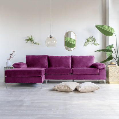 Orlowski 101′′ Wide Left Hand Facing Sofa & Chaise