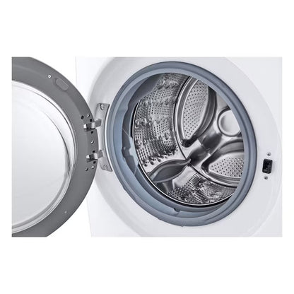 LG 4.5-cu ft High Efficiency Stackable Front-Load Washer (White) ENERGY STAR